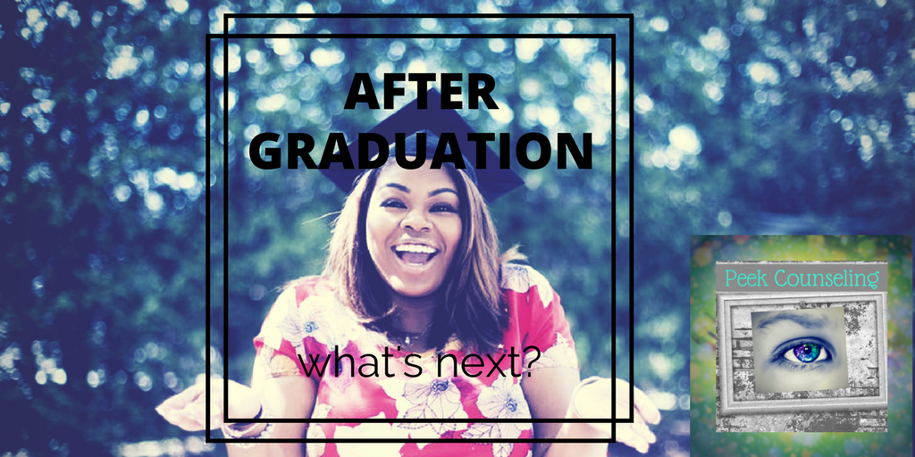 graduation, graduate, happy grad, grad, peek counseling, therapy, life transitions